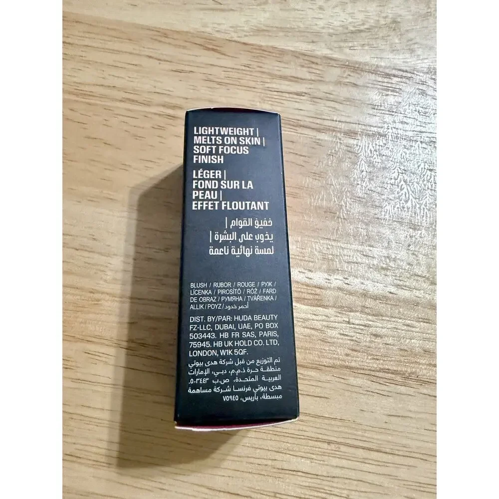 NEW! HUDA BEAUTY Blush Filter Liquid Blush in Intense Guava - Full Size .15 oz.